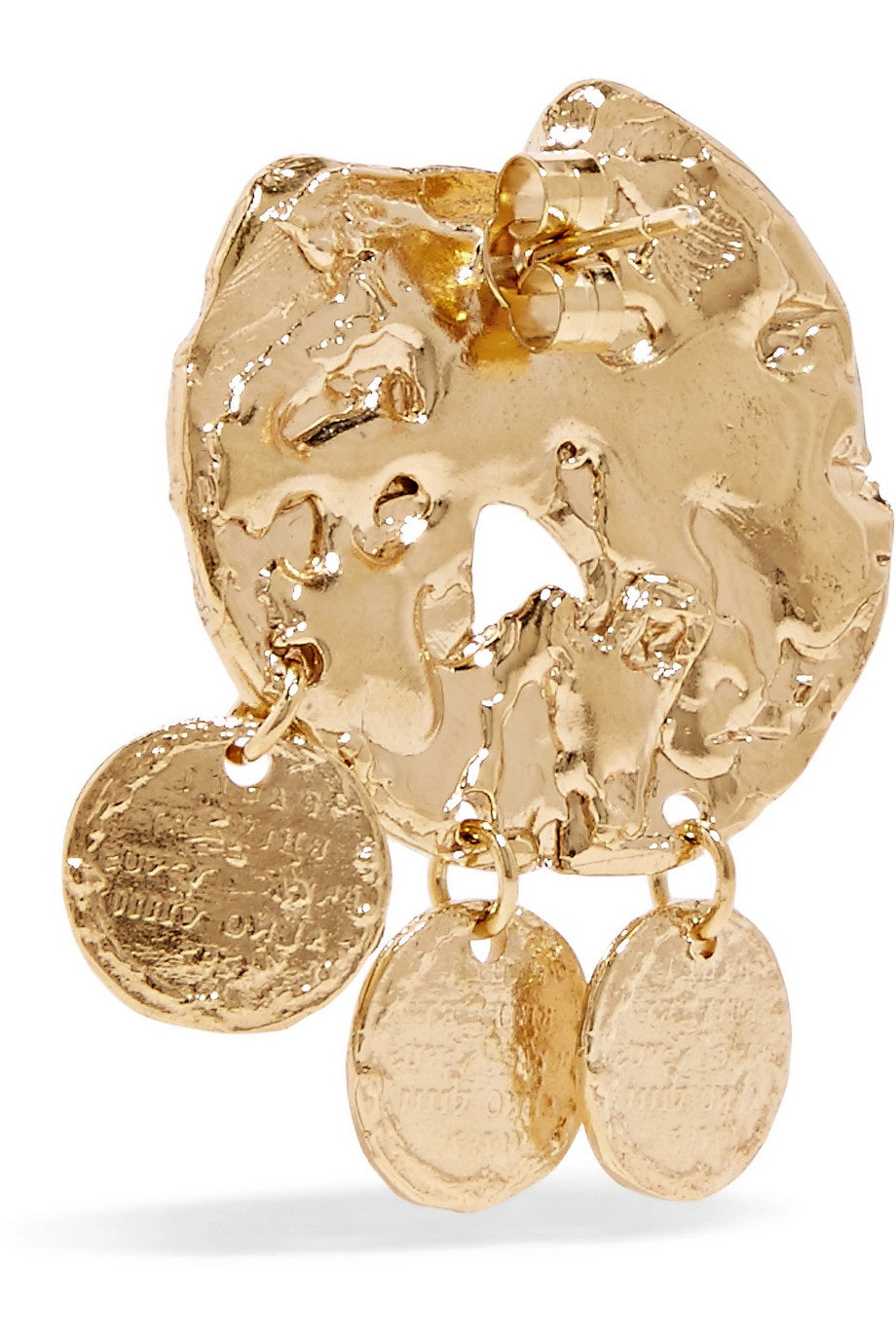 Alighieri Baby Lion Gold Plated Earrings