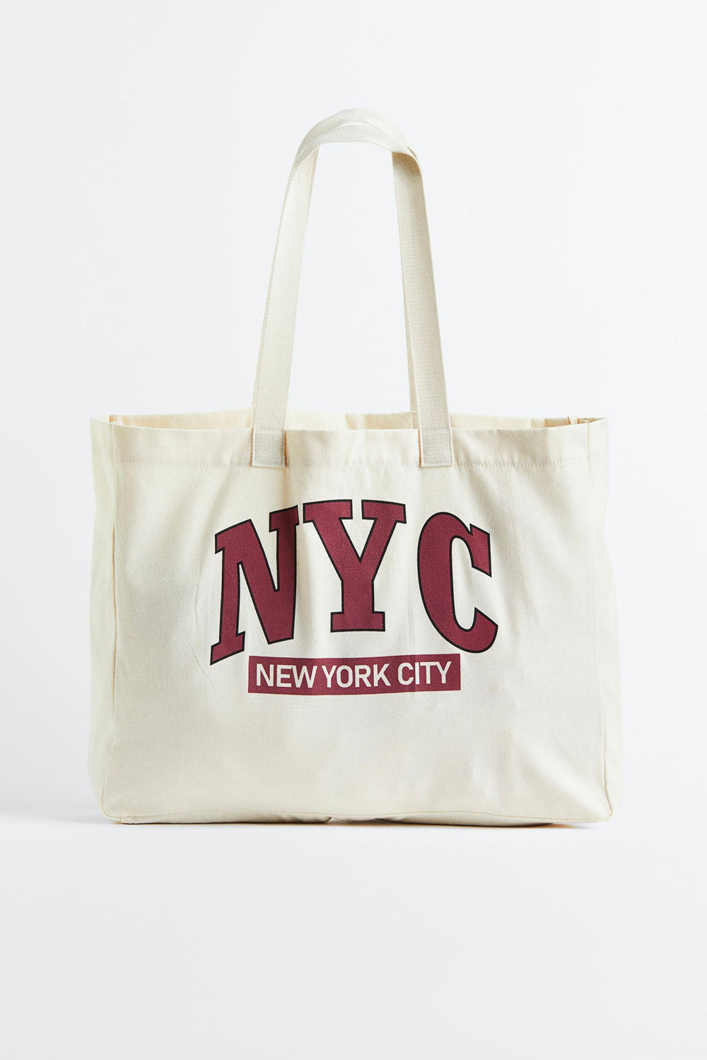 Printed Canvas Shopper