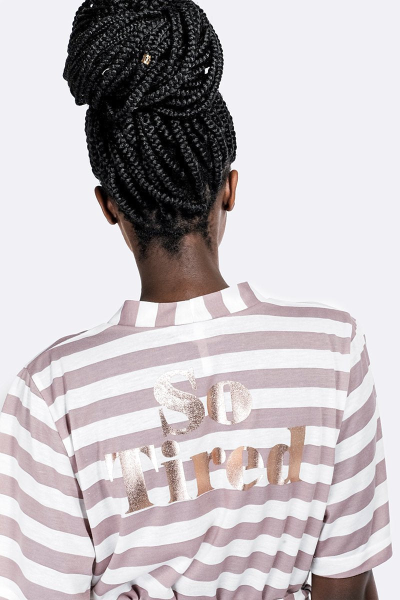 Stripe Gown