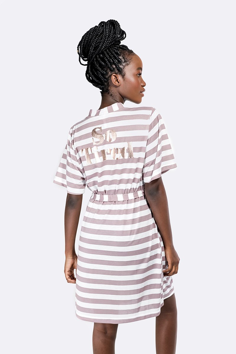 Stripe Gown