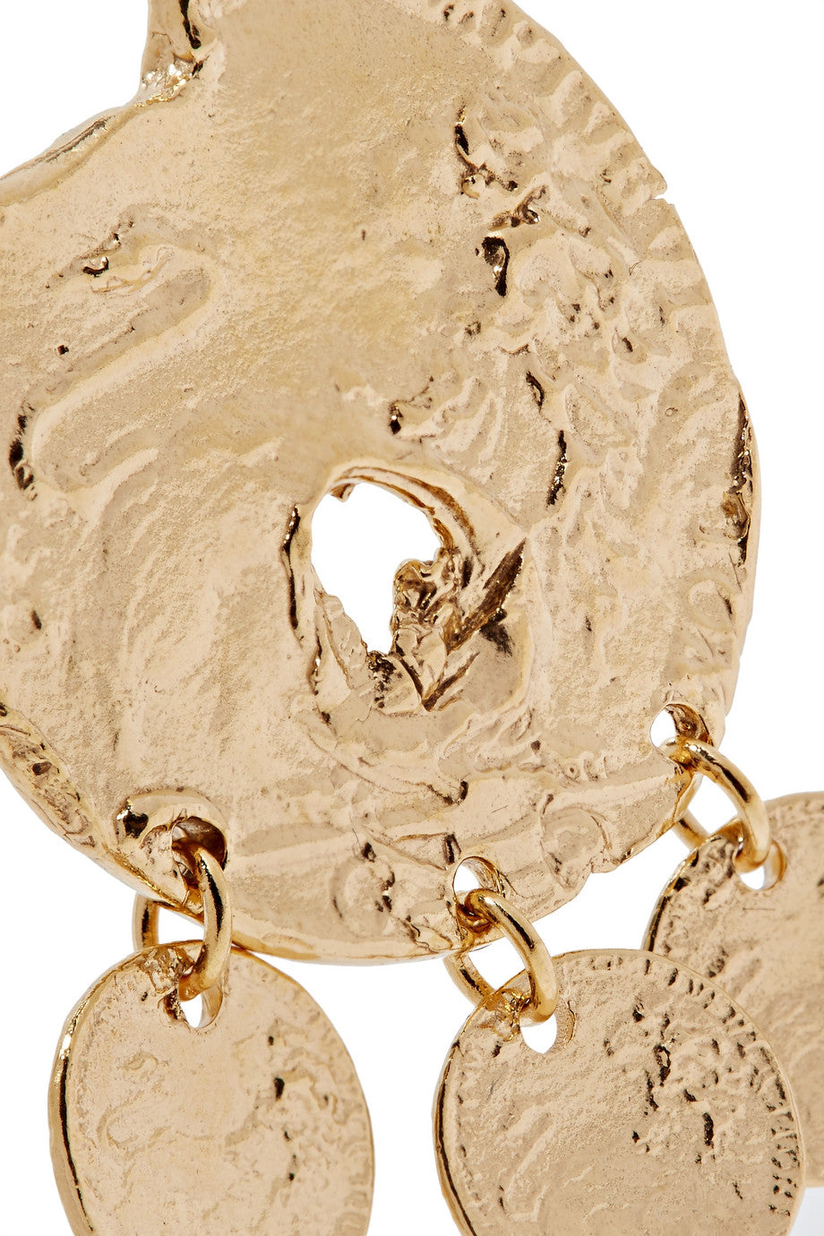 Alighieri Baby Lion Gold Plated Earrings