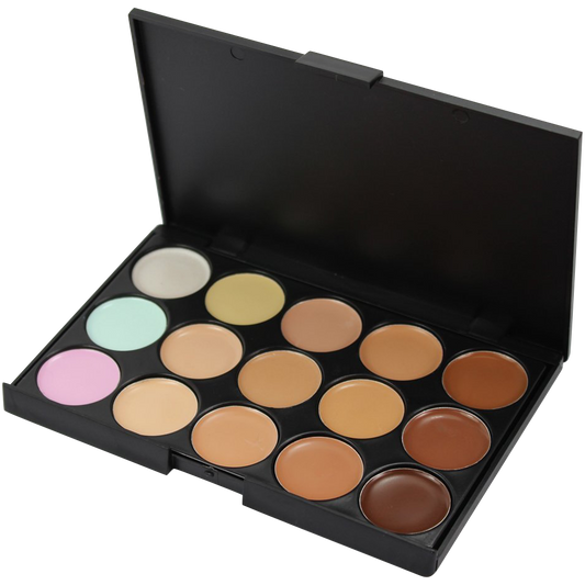 Youngman 15 Colors Professional Concealer Camouflage Makeup Palette Contour Face Contouring Kit